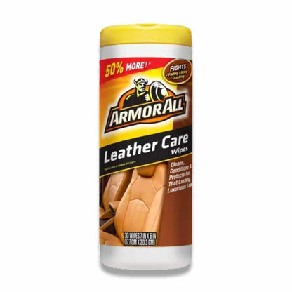 Armor - All Leather Wipes - 30 ct  - 6 Pack