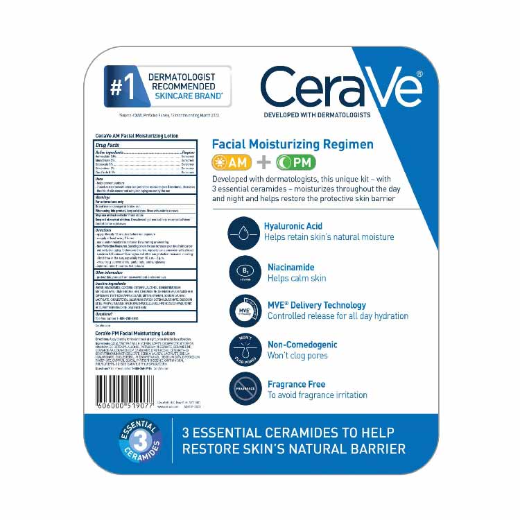 CeraVe - Facial Moisturizing Kit - 3 Oz - 2 Pack