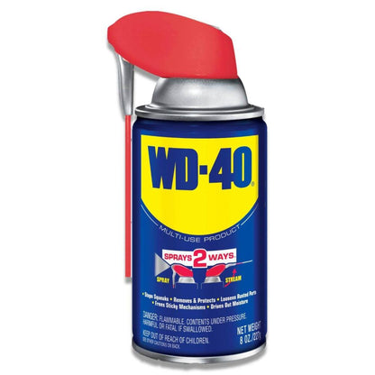 WD-40 - Formula Multi-Use, Product With Smart Straw Sprays 2 Ways - 8 Oz - 12 Pack