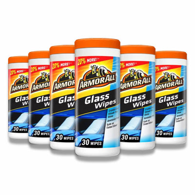 Armor All -  Count Glass Wipe - 30 Ct - 6 Pack