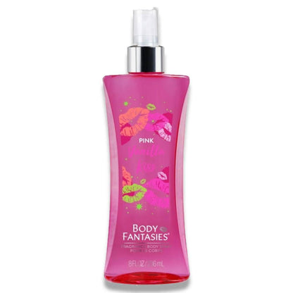Body Fantasies - Signature Pink Vanilla Kiss Fragrance Body Spray - 236 ml - 12 Pack